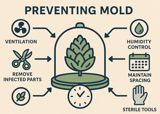Как справиться с плесенью на каннабисе: полное руководство для культиваторов