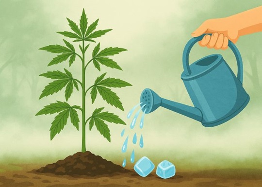 Ледяной душ для корней каннабиса: чудачество или рабочий лайфхак?