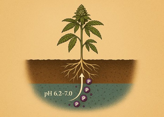 Как правильно работать с фосфорным окном у каннабиса